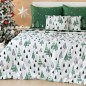 Flanelové obliečky Matějovský Holy green 140/220, 70/90