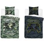 Svietiace obliečky Gamer Army