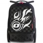 Školská taška Nikidom Roller XL White Fire na kolieskach + slúchadlá a doprava zdarma