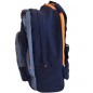 Školský batoh Danza s výsuvnými kolieskami modrý