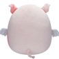 SQUISHMALLOWS Ružové strakaté prasiatko s krídlami - Peety, 30 cm