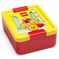 Desiatový set LEGO ICONIC - žltá/červená