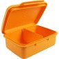 Desiatový box Zdravá desiata - oranžový