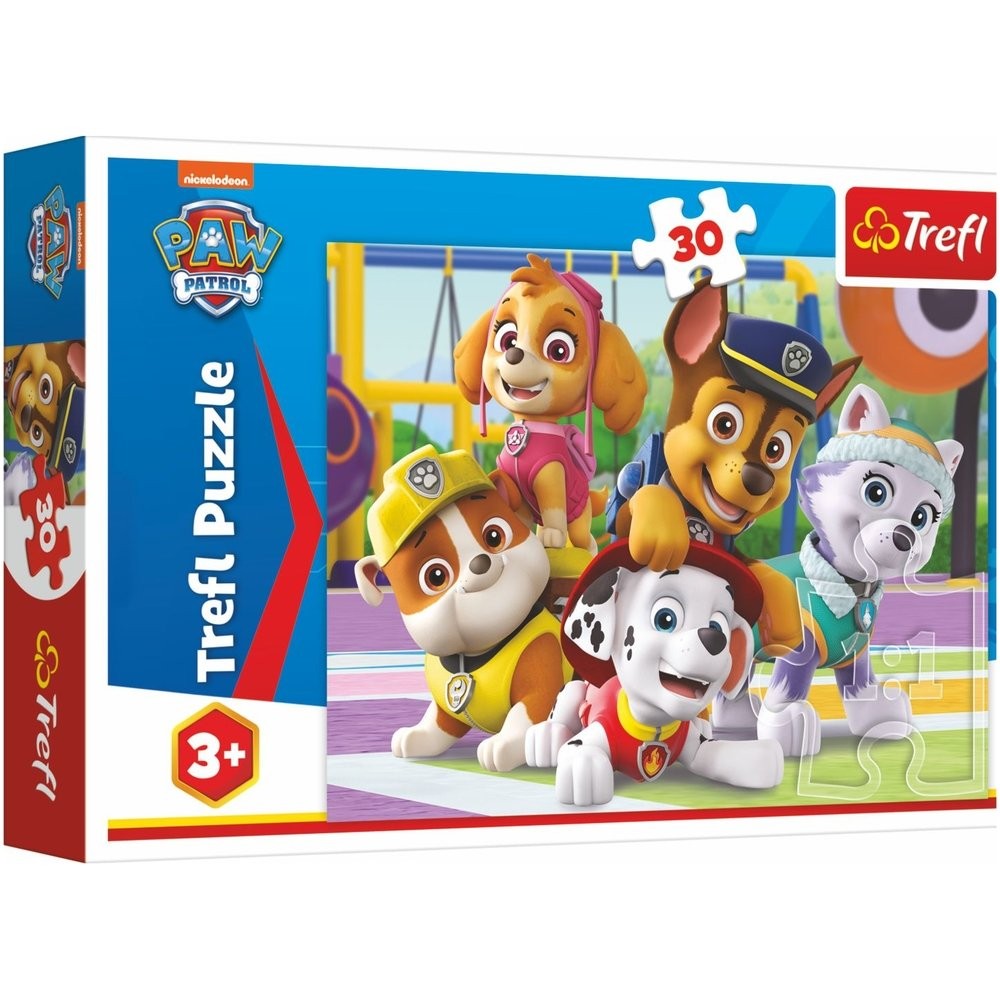 Trefl Puzzle Paw Patrol vždy včas 30 dielikov | Skolske–tasky.sk