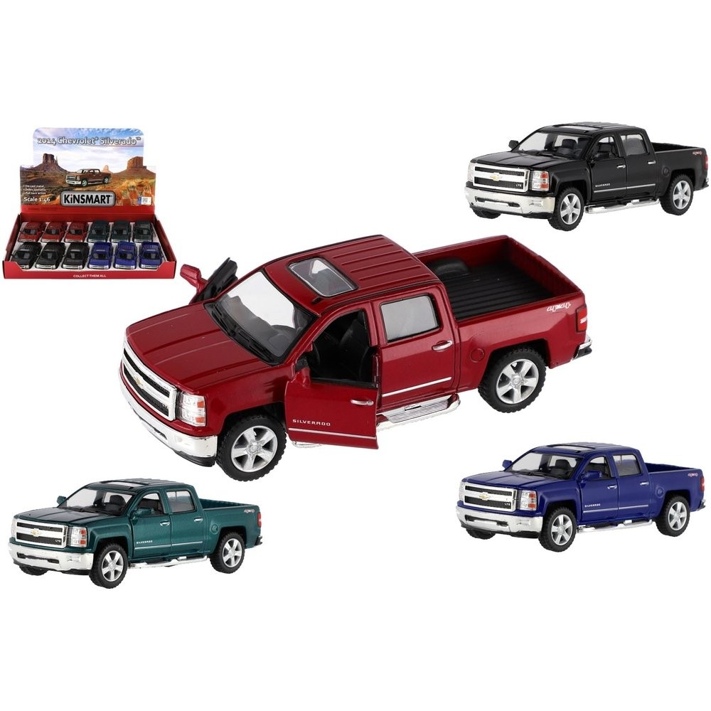 Auto Kinsmart Chevrolet 2014 Silverado Na Sp tn Natiahnutie Skolske 