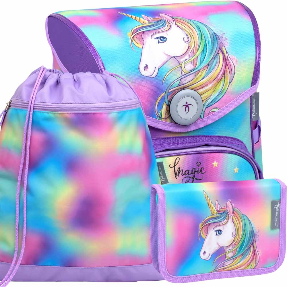 Školský batoh BELMIL 405-41 Rainbow Colour - SET | Skolske–tasky.sk