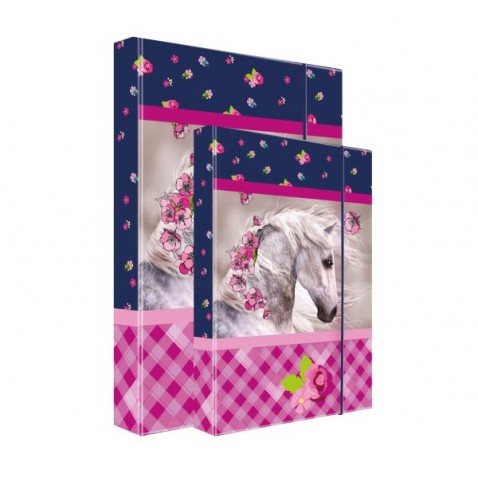 SADA dosky na zošity Kôň A4 + A5