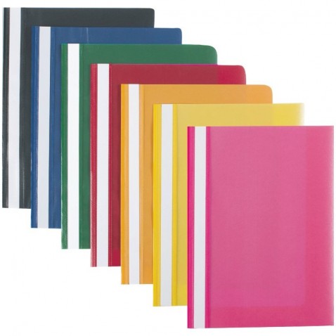 Rýchloviazač A4 PP ružová štandard