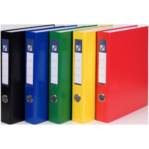 Zakladač A4 lamino páka 5cm štruktúra čierna