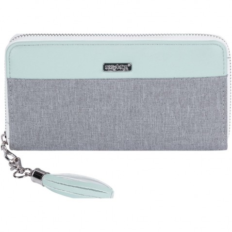 Dámska peňaženka veľká Grey mentol