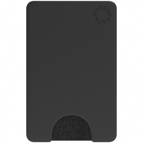 PopSockets PopWallet Black, puzdro na mobil na karty / vizitky a pod.