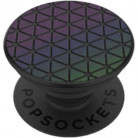 PopSockets PopGrip Gen.2, Reflective Chromatic Grid, reflexný povrch