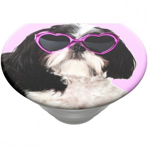 PopSockets PopTop Gen.2, Sassy Shih Tzu, shih tzu sa slnečnými okuliarmi, výmenný vršok