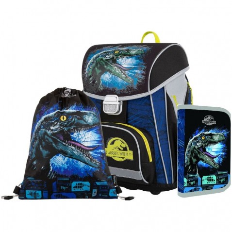 Školská taška Oxybag PREMIUM Jurassic World 2 3dielny set