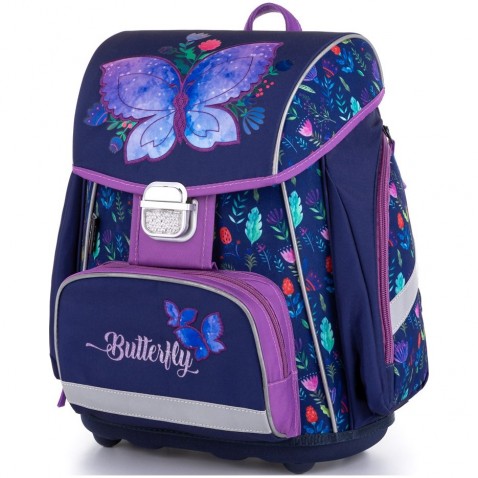 Školská taška PREMIUM Motýľ