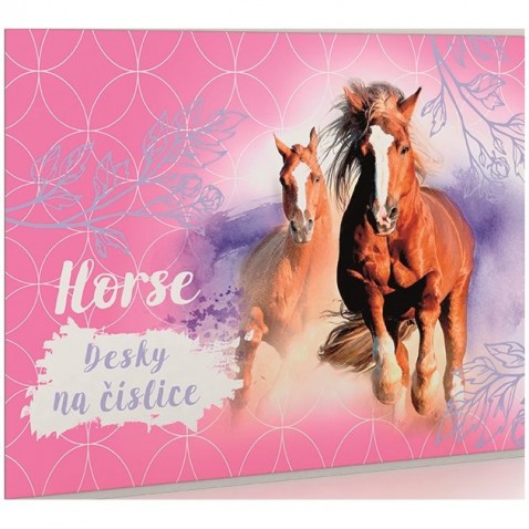 Dosky na číslice kôň