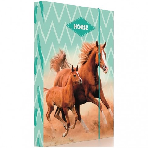 Box na zošity A4 Jumbo Oxy Style Mini horse