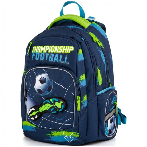 Školský batoh OXY Style Mini football blue