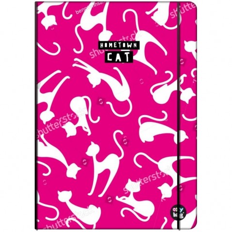 Zošit PP Oxybook A5 40 listov Mačky iconic