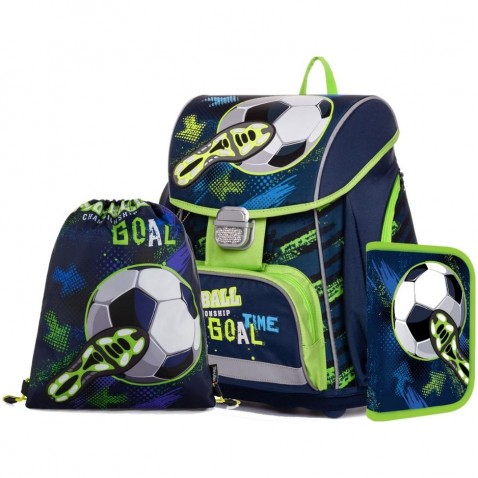 Školská taška Oxybag PREMIUM Futbal 3 dielny set