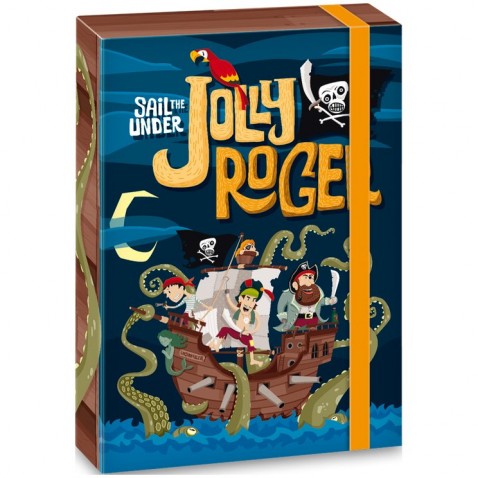 Box na zošity Pirát Jolly Roger A4