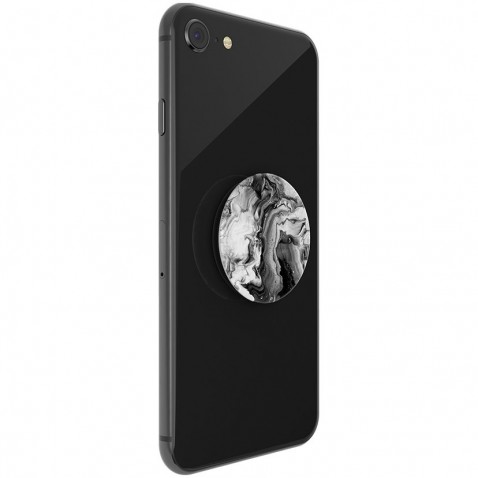 PopSockets PopGrip Gen.2, Ghost Marble, čierno-biely mramor