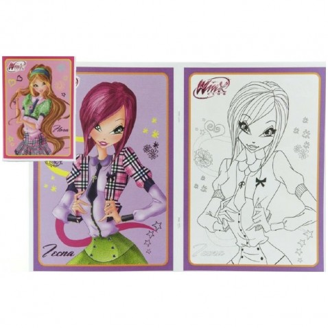 Omalovánky A5 Winx Club 2
