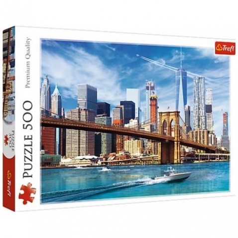 Puzzle Výhľad na New York 500 dielikov