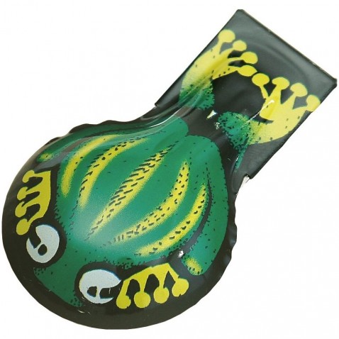 Cvakačky žaba kov 6cm