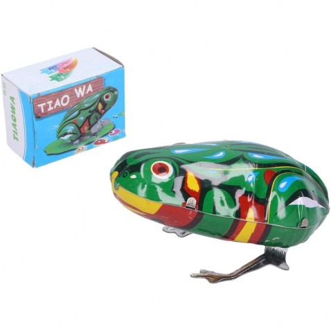 Žaba na kľúčik kovová 7x5 cm