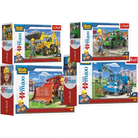 Puzzle Minimax Bob staviteľ a stroje 20 dielikov