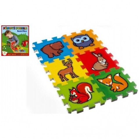 Penové puzzle Moja prvá lesné zvieratká 6ks MPZ