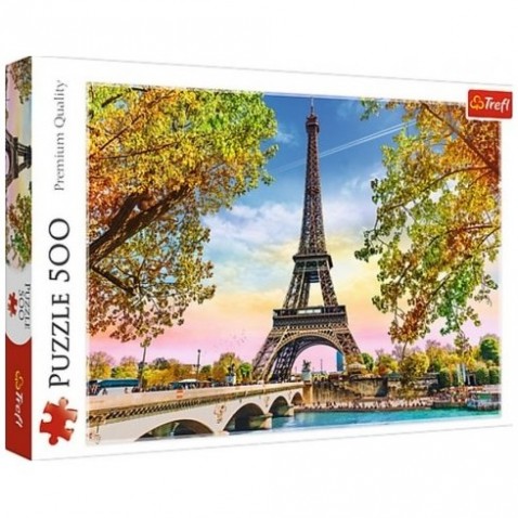 Puzzle Romantická Paríž 500 dielikov