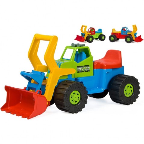 Teddies odrážadlo bager nakladač 74 cm