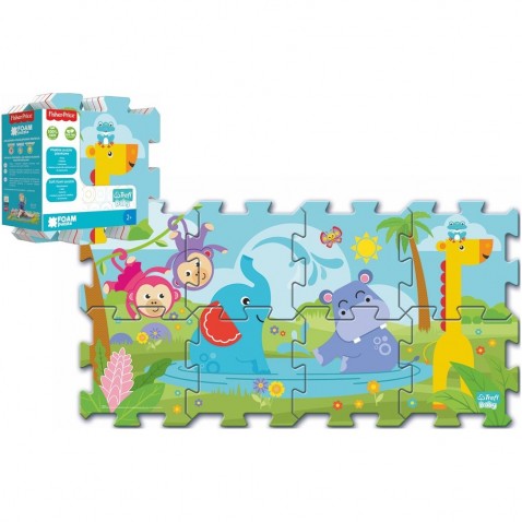 Penové puzzle Fisher Price 8ks