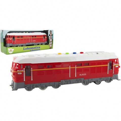 Lokomotíva / Vlak červená