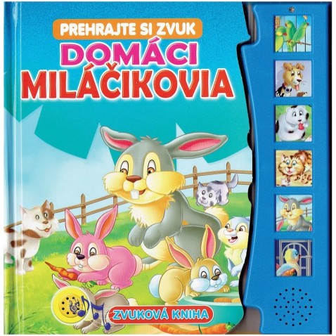 Zvuková kniha Domáci miláčikovia