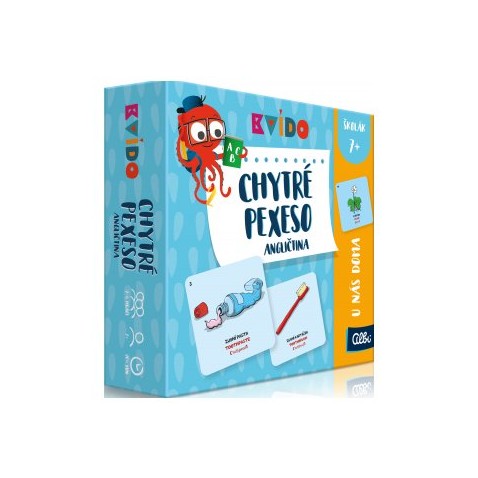 ALBI Kvído Chytré pexeso Angličtina - U nás doma