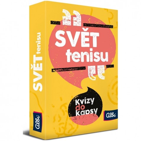 ALBI Kvízy do vrecka - Svet tenisu