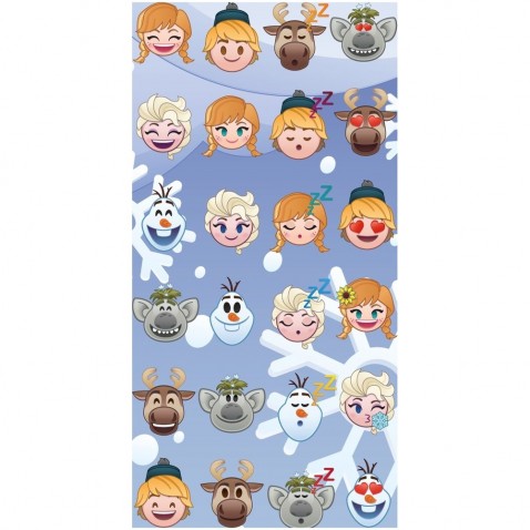 Detská osuška Frozen Emoji 02
