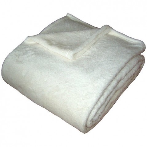Dadka Super soft deka biela 100x150