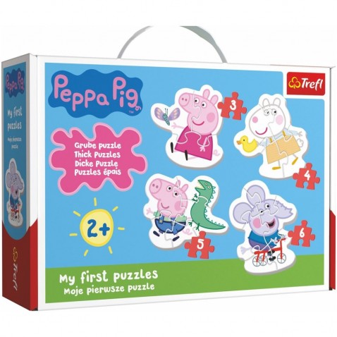 Puzzle pre najmenších Prasiatko Peppa / Peppa Pig 18 dielov