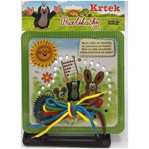 Prevliekačka Krtko so šnúrkami