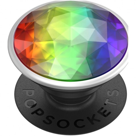 PopSockets PopGrip Gen.2, Disco Crystal Rainbow, 3D disco guľa dúhová
