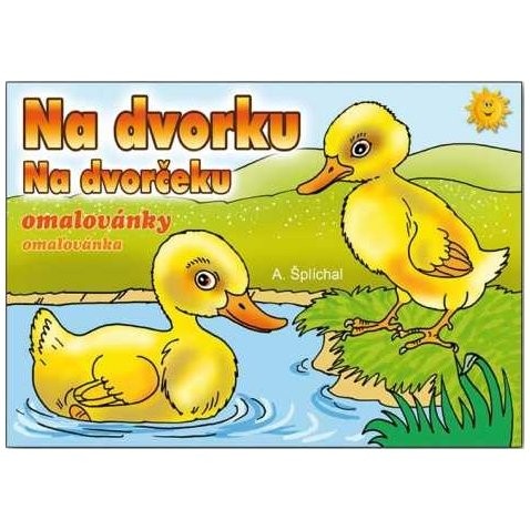 Maľovanky A5 Na dvore