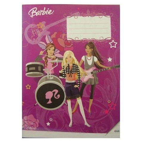 Školský zošit 444 Barbie