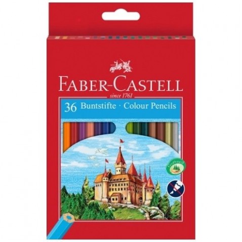 Pastelky Faber-Castell Eco šesťhranné 36 ks