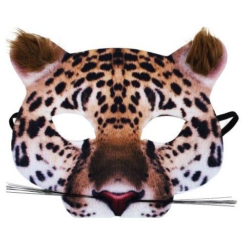 Karnevalová maska Gepard detská
