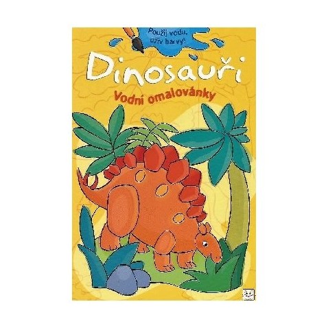 Vodné maľovanky - Dinosaury