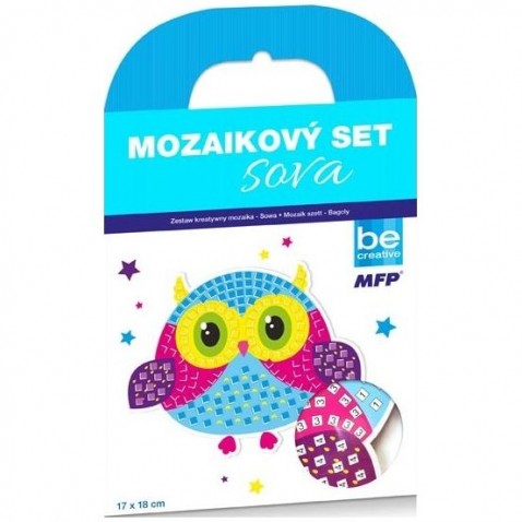 Mozaikový set MFP Sova 17x18 cm